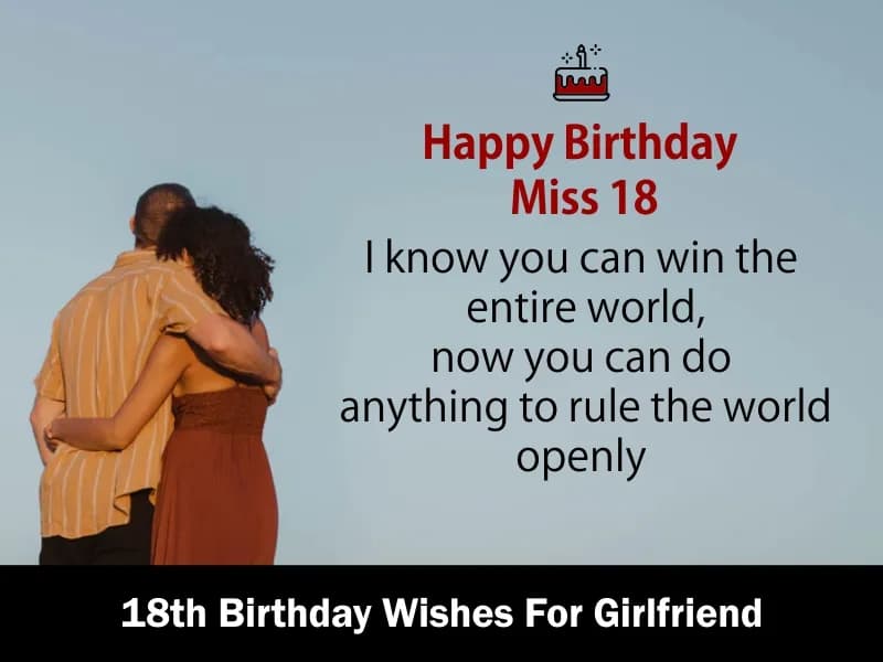 2212+ best 18th birthday Wishes for girlfriend 2025