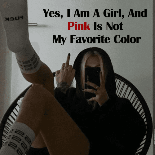 Favorite Color Girly Quotes 2025