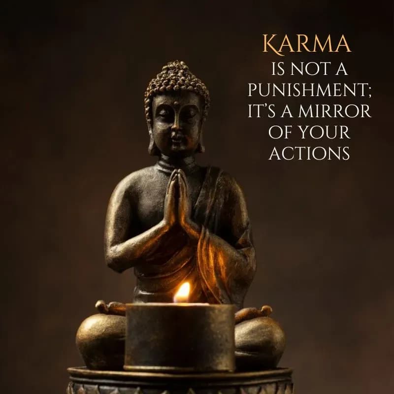 punishment  best karma quotes 2025 status line