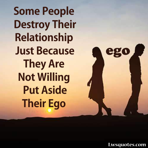 Ego relationship a and in pride 5 Ways