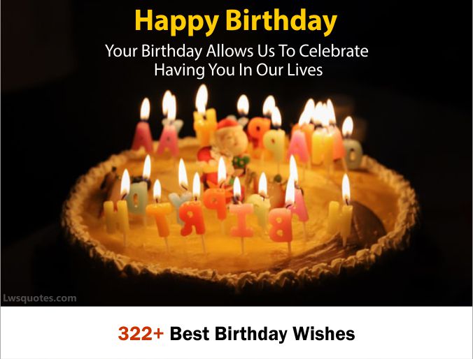 322+ Best Birthday Wishes 2020