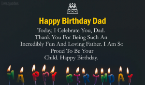 Best Birthday Wishes For Dad