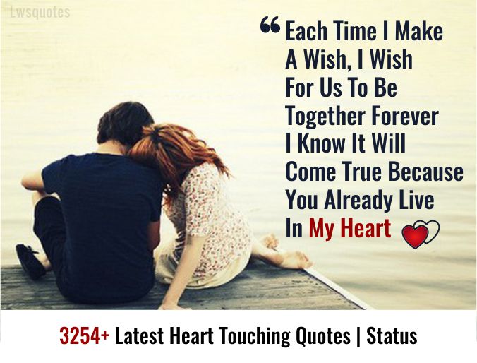 3254+ Latest Heart Touching Quotes Status