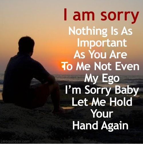 sorry messages for girlfriend