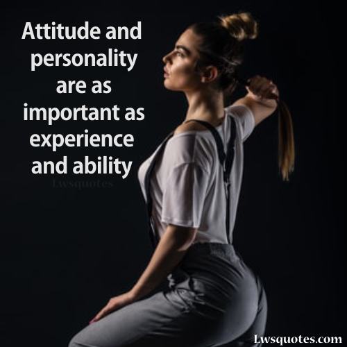 personality attitude quotes 2020