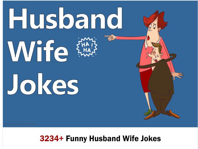 3234 Funny Husband Wife Jokes 