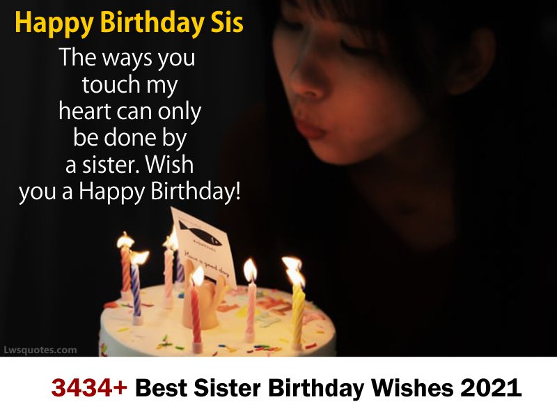 434+ Best Sister Birthday Wishes 2023
