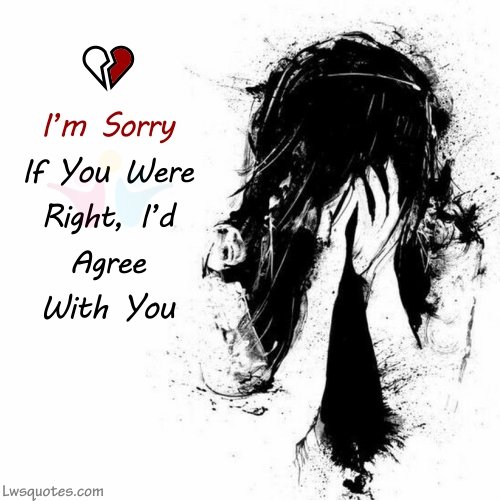 Sad Sorry Quotes For Love