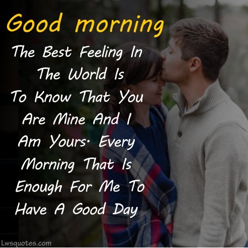 Sweet Good Morning Quotes For Gf 2020