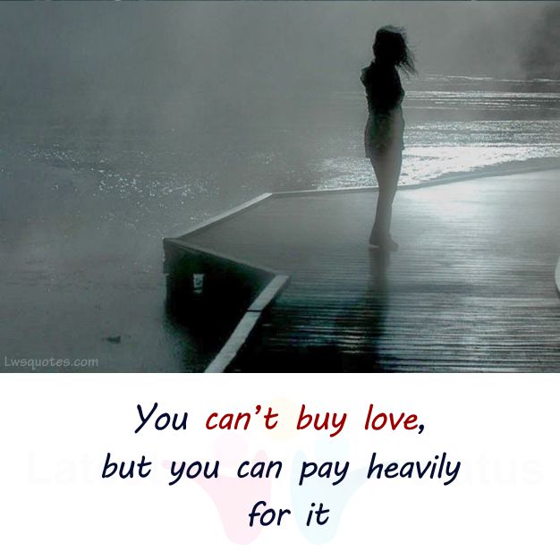 cant buy love quotes caption