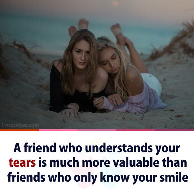 heart touching friendship quotes caption