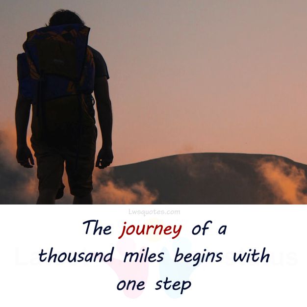 journey motivational quotes caption