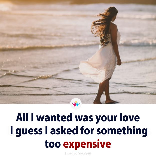 your love quotes caption