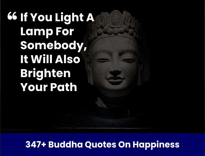347+ Buddha Quotes On Happiness
