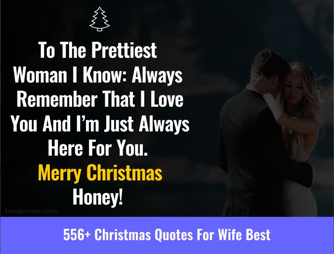 556+ Christmas Quotes For Wife Best