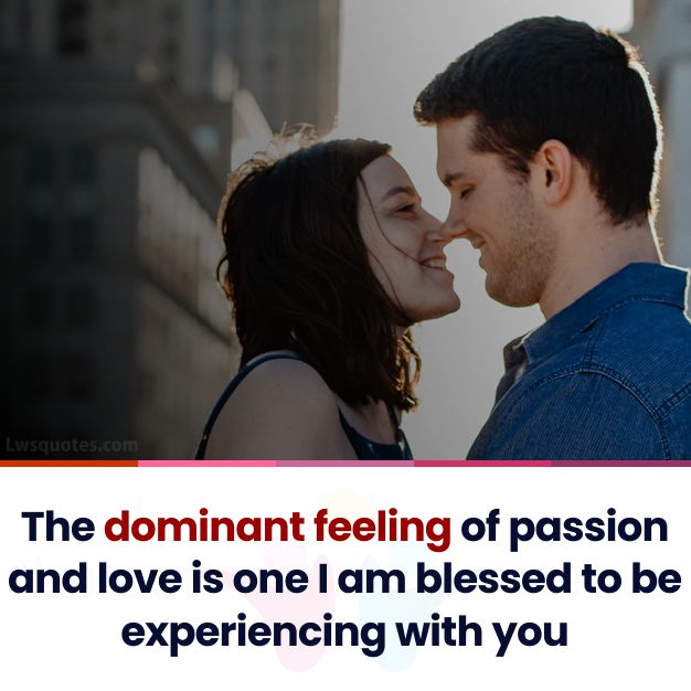 dominant feeling romantic love quotes