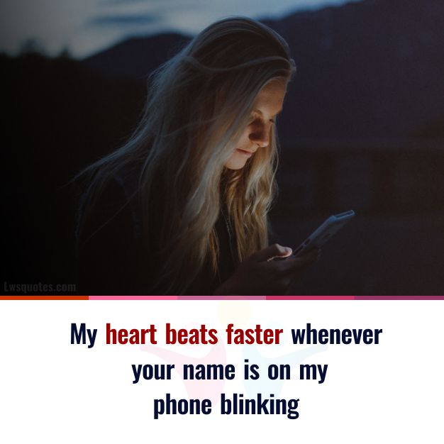 heart beats faster heart touching love quotes