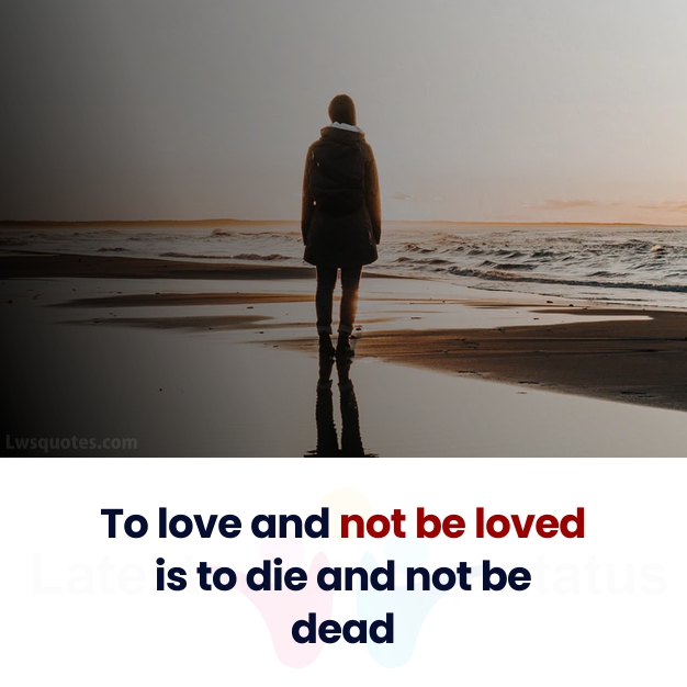 not be loved sad depressing quotes