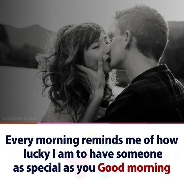 special romantic morning quotes for her