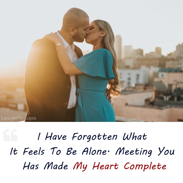 Heart Complete love unique quotes