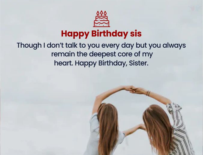 deepest birthday wishes for sister