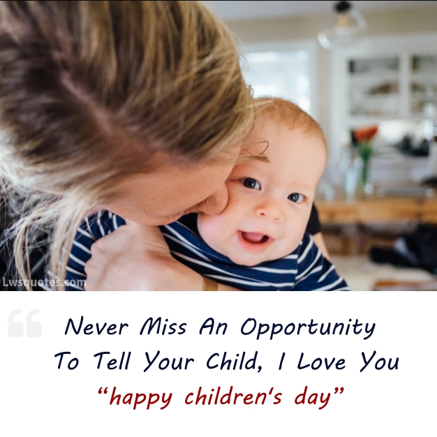 love unique quotes children's day