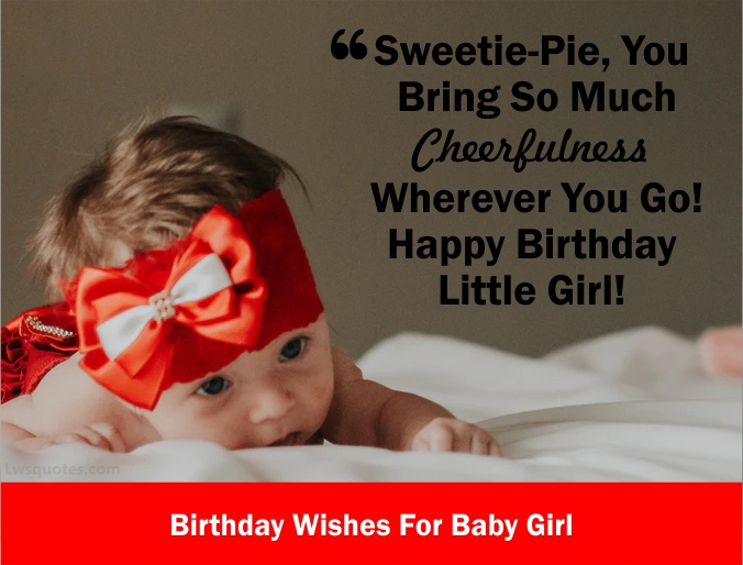 1223+ Birthday Wishes For Baby Girl 2021