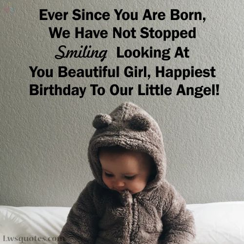 Sweet Birthday Wishes For Baby Girl 2021