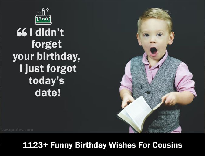 1123+ Funny Birthday Wishes For Cousins 2021