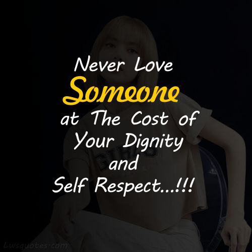 Self Respect Girly Quotes On Classy Attitude