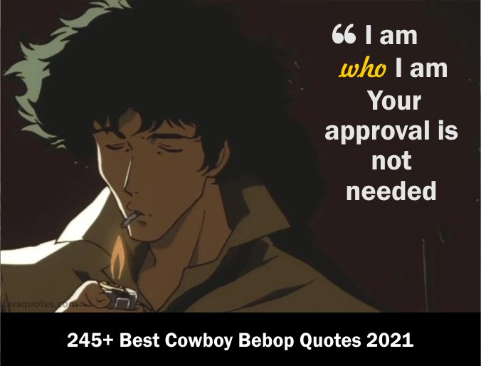 245+ Best Cowboy Bebop Quotes 2021