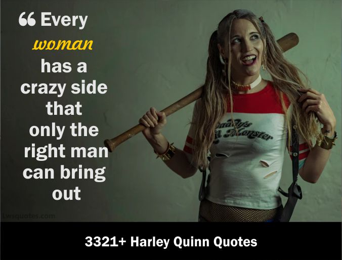 3321+ Harley Quinn Quotes 2021