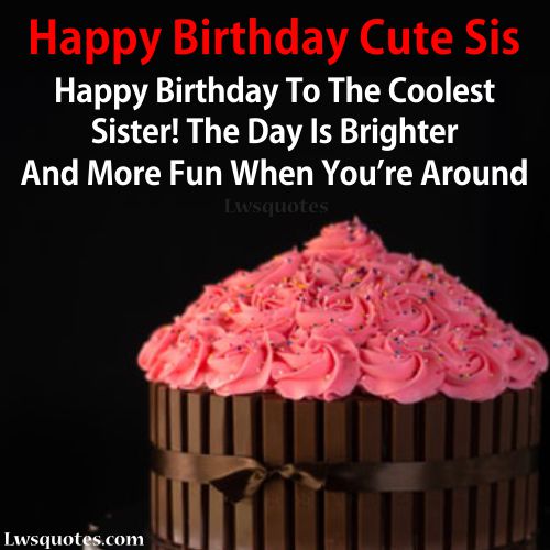 best Birthday Wishes For cute Sister 2023-2024