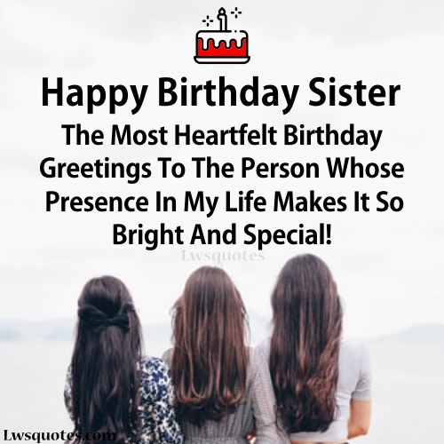 best birthday wishes for sister 2023-2024