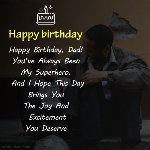 One Line Father Birthday Wishes 2023 -2024