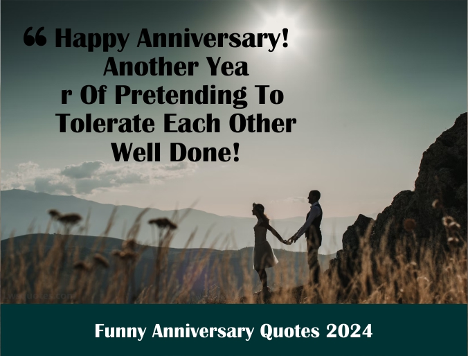 3229+ Funny Anniversary Quotes 2024 Top Best
