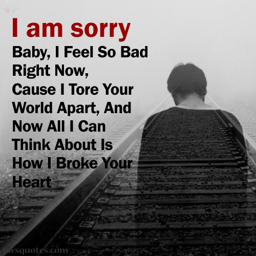 best sorry quotes for gf 2024