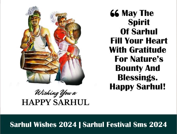 3233+ Sarhul Wishes 2024 Sarhul Festival Sms 2024