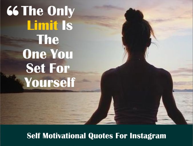 Self Motivational Quotes For Instagram 2024 Killer Unique