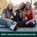 2234+ Famous Teen Questions For Ask 2022